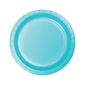 Creative Converting Paper Pastel Blue Round Luncheon Plates 7" 24 Pack 79157B