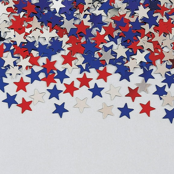 Creative Converting Patriotic Stars Confetti 2016