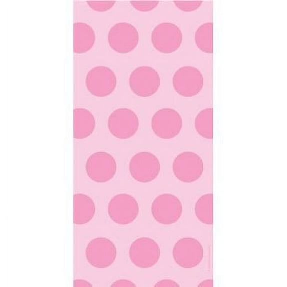 Creative Converting Pink Polka Dot Gift Bags, 20 Count