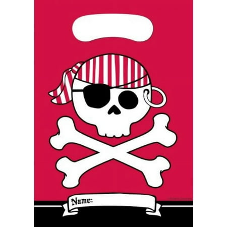 Creative Converting Pirate Parrty Boy Loot Bags