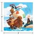 thumbnail image 1 of Creative Converting Pirate Treasure Beverage Napkins, 16 ct, 1 of 3