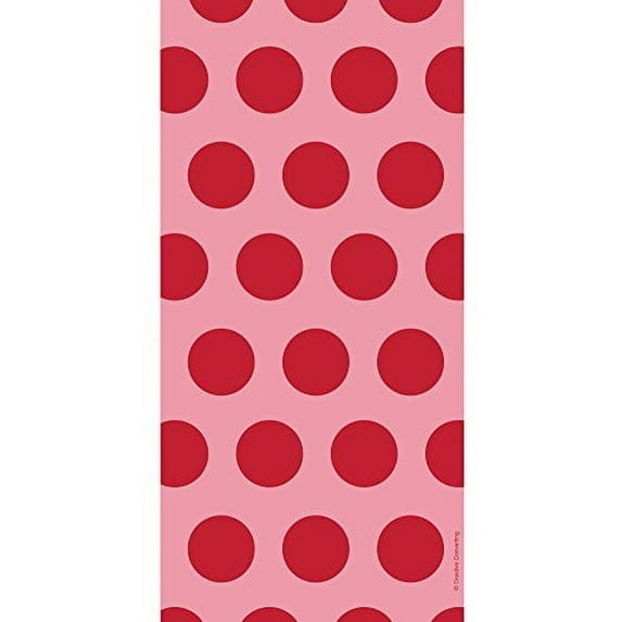 Creative Converting Red Polka Dot Gift Bags, 20 Count