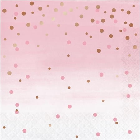 Creative Converting Rose All Day Paper Napkins, 16/Pkg, Style 2