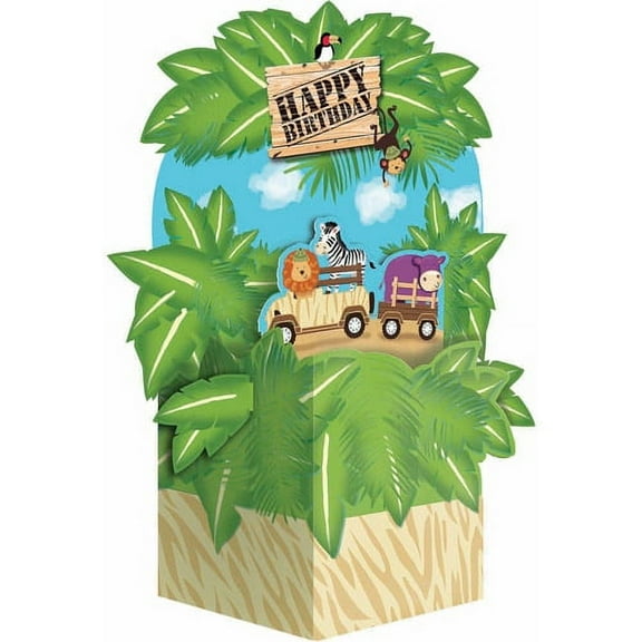 Creative Converting Safari Adventure Centerpiece