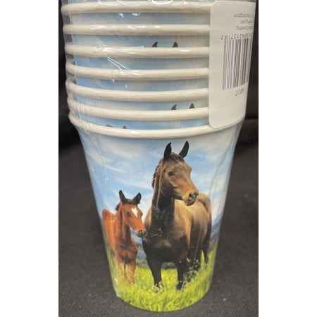Creative Converting 340117 Wild Horse Cups, 8 Count