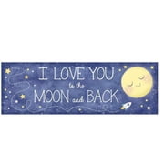 Creative Converting to the Moon and Back Giant Party Banner 20 x60