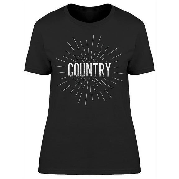 Creative Country Design T-Shirt Women -Image by Shutterstock, Female 3X-Large