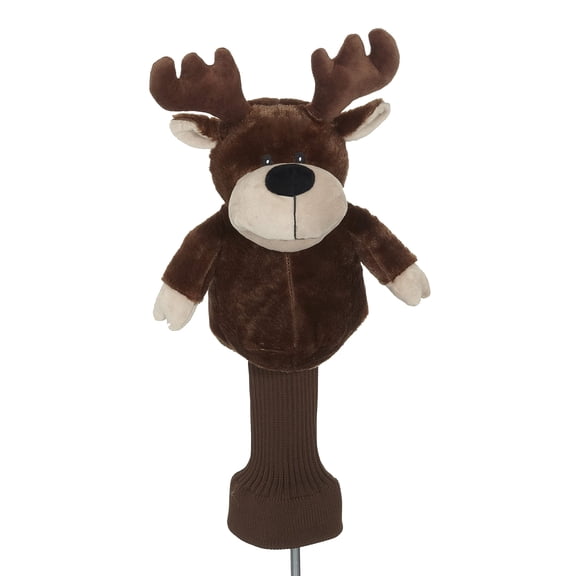 Creative Covers Murphy The Moose Golf Club Head Cover, Novelty Plush Headcovers, For Woods And Drivers