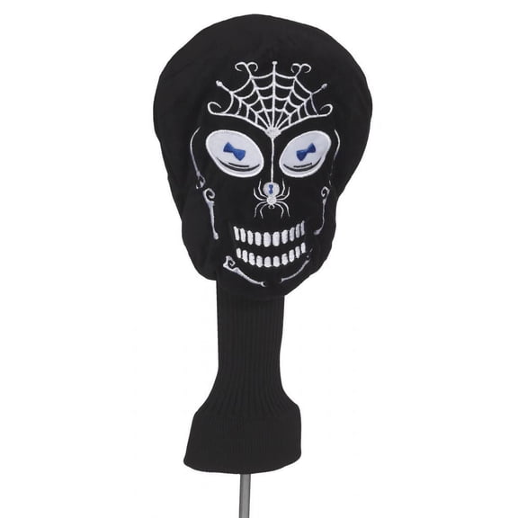 Creative Covers for Golf Black Skull Novelty Driver Cover.