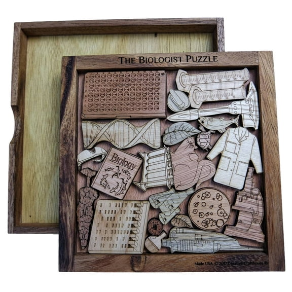 Creative Crafthouse Biologist Puzzle, Graduation and Retirement Gift