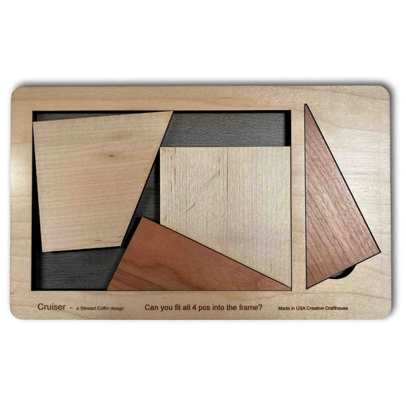 Creative Crafthouse Cruiser Logic Puzzle Wood Large