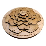 Creative Crafthouse Revolving Century II Hard Math Puzzle Wood USA Made