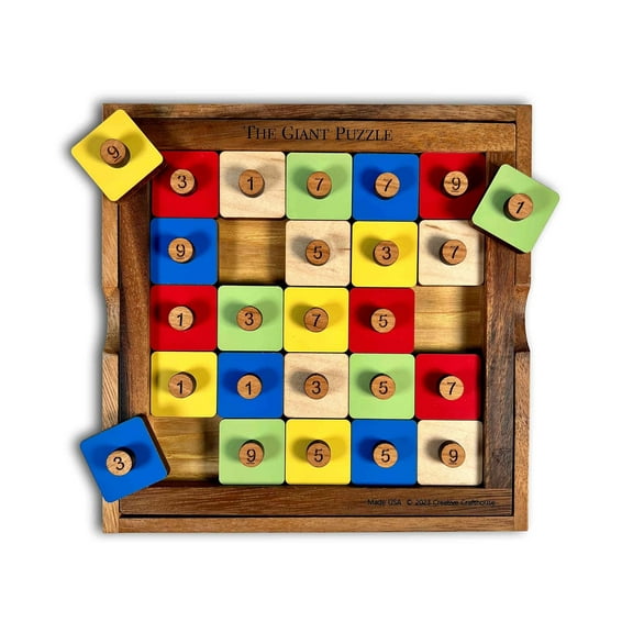 Creative Crafthouse The Giant Puzzle, 1888 Classic Logic Game Gift for Adults