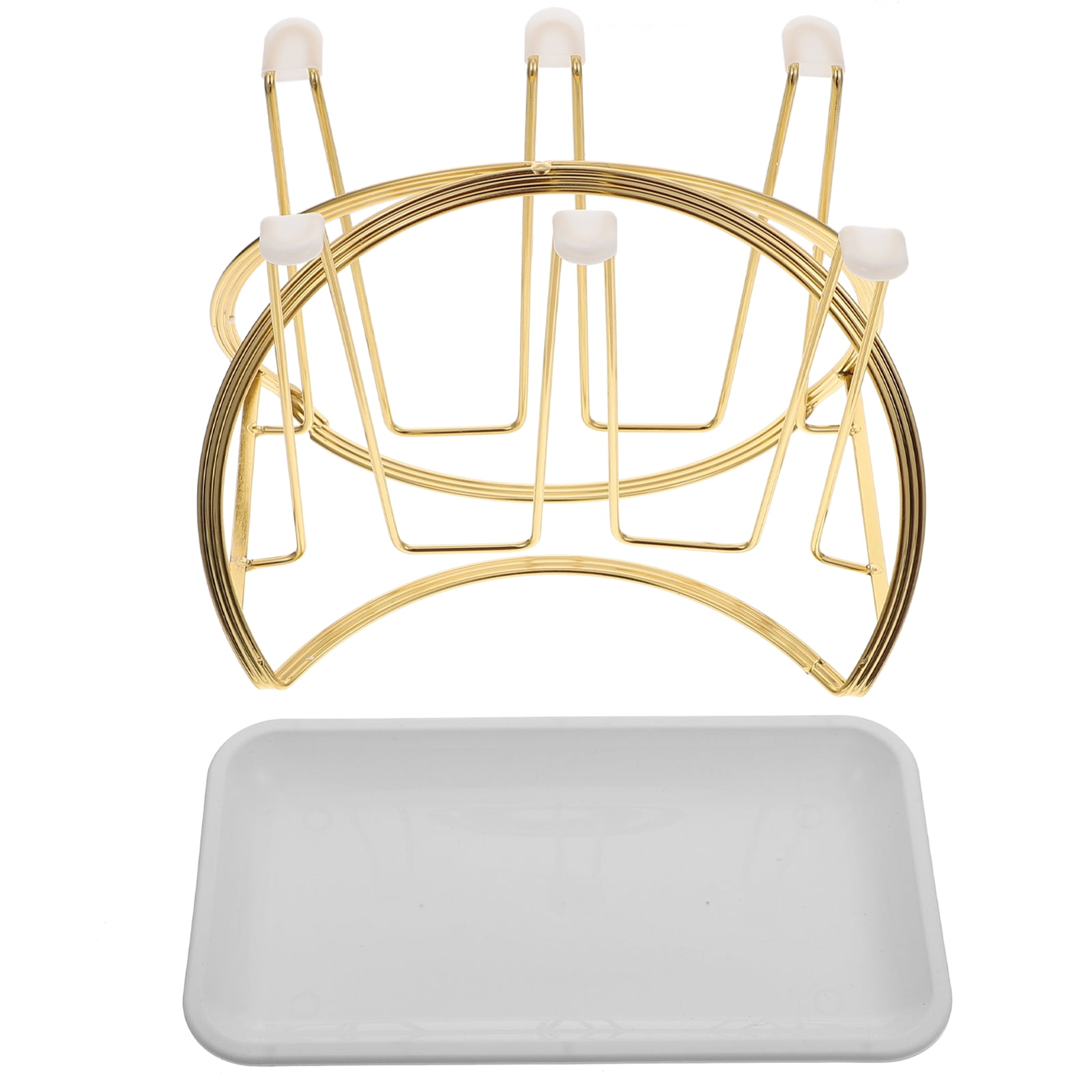 Creative Cup Drain Rack Wrought Iron Drying Rack Upside Down Cup Drain