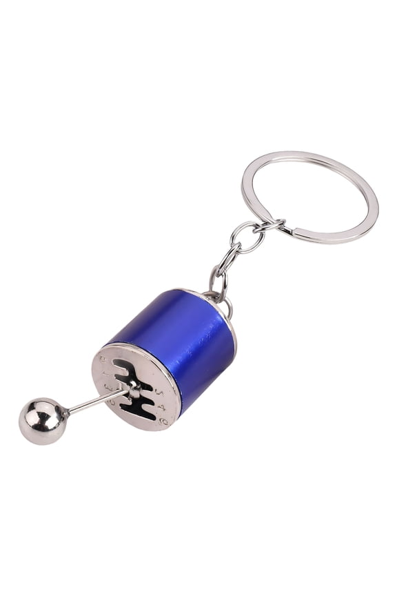Creative Customizable Car Accessory Six Speed Gear Knob Shifter Keyring Keychain In Modern Design for Motorcycles