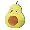 thumbnail image 1 of Creative Cute Avocado Shape Plush Pillow Toy Doll, Home Decorative Throw Pillow for Bed Sofa, 20Cm Size Soft Pp Cotton Filler Ideal for Girlfriends Valentine's Day Christmas Gifts, 1 of 5