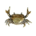 thumbnail image 1 of Creative Cute Crab Pen Holder,Brass Crab Pen Holder,Crab Spoon Holder,Realistic Weightlifting Crab Shaped Pencil Rack,Funny Brass Weightlifting Crab Pen Holder,for Pen Storage Office Display Decor, 1 of 8