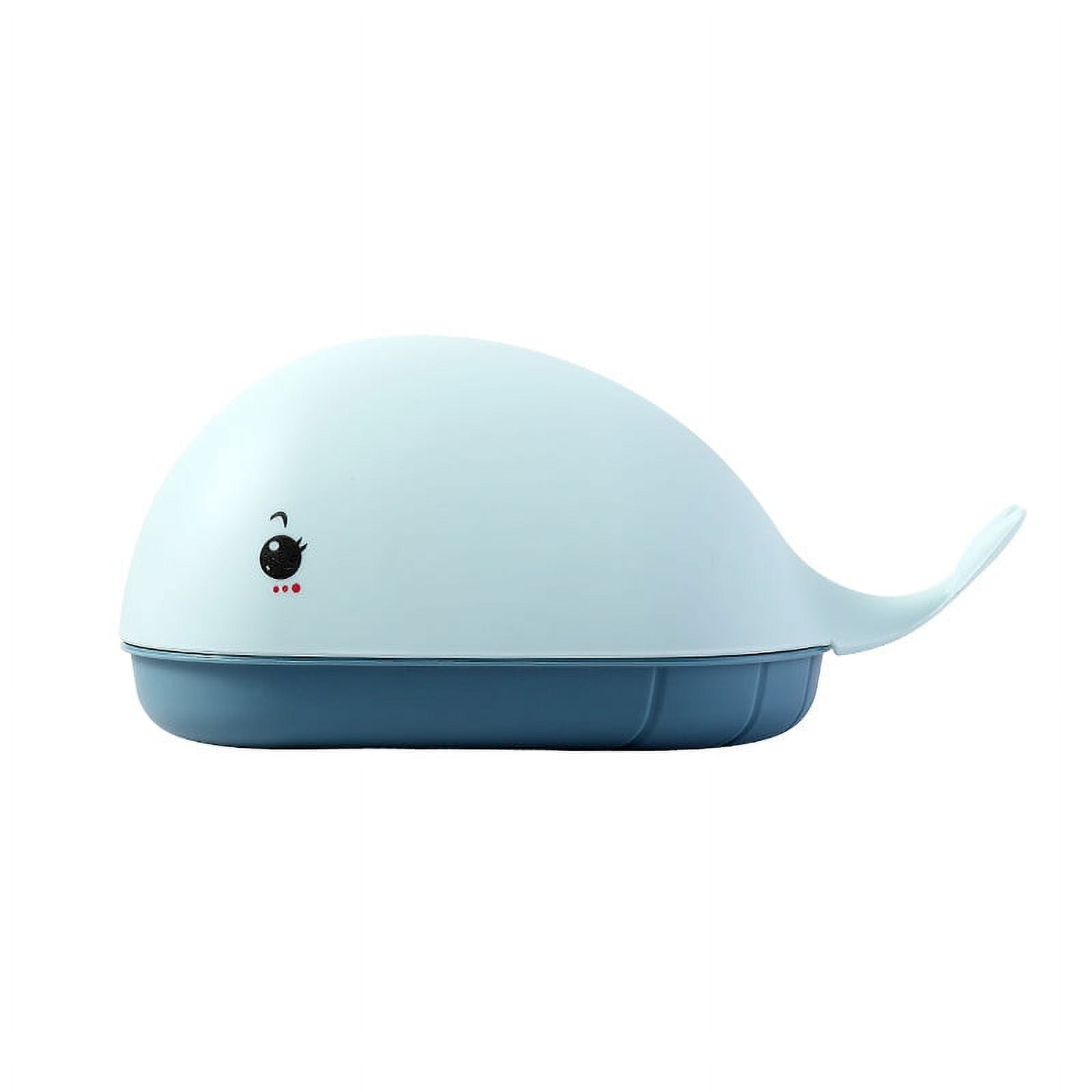 Creative Cute Drain Soap Dish with Lid Soap Tray Clamshell Household
