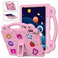 thumbnail image 1 of Creative Cute Kids Tablet Case For T-Mobile Revvl Tab 2 (2025)  Revvl Tab 10.36-inch (2023) Bracket Strawberry Bear Shockproof Protective Tablet Cover, 1 of 9