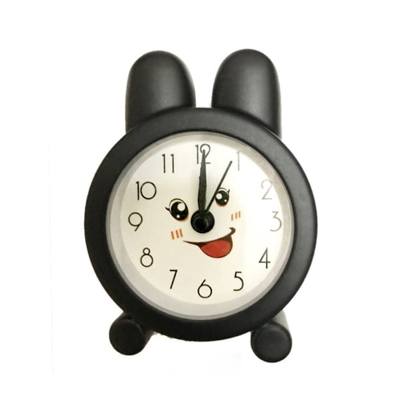 Creative Cute Mini Metal Small Alarm Electronic Clock Small Alarm Clock Table Clock Morning Alarm Clock Retro Portable Bell Desk Clock