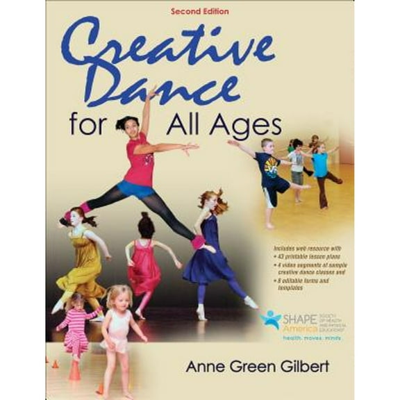 Pre-Owned Creative Dance for All Ages (Paperback) 1450480942 9781450480949