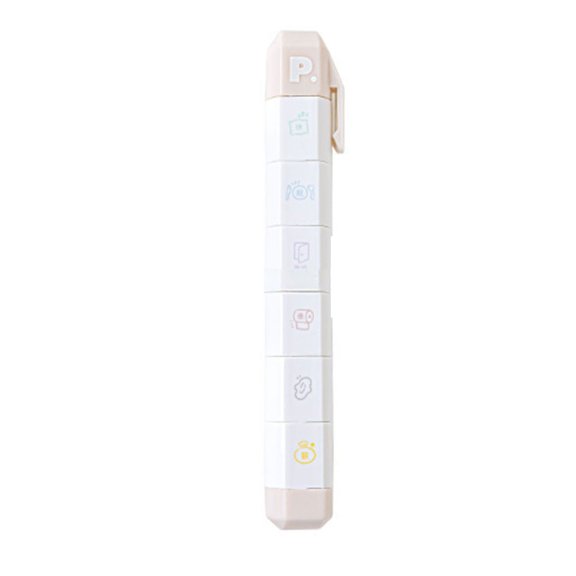Creative Date Mood Task Stamp Set In Pen fashion Suitable For Students Artists And Home Activities