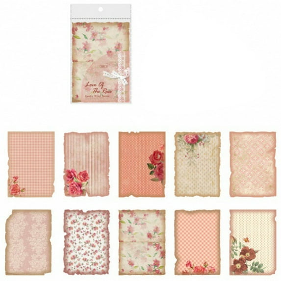 Creative Decorative Paper Material Paper For Journals Scrapbooking Vintage