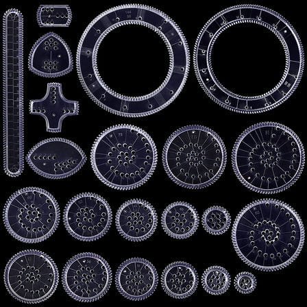 Creative Deluxe Spirograph Drawing Kit (22 Piece)