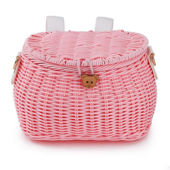 Creative Design Outdoor Activities Children\\\\\\\\\\\\\\\'S Bike Basket Crossbody Backpack Basket Necessary Installation Accessories