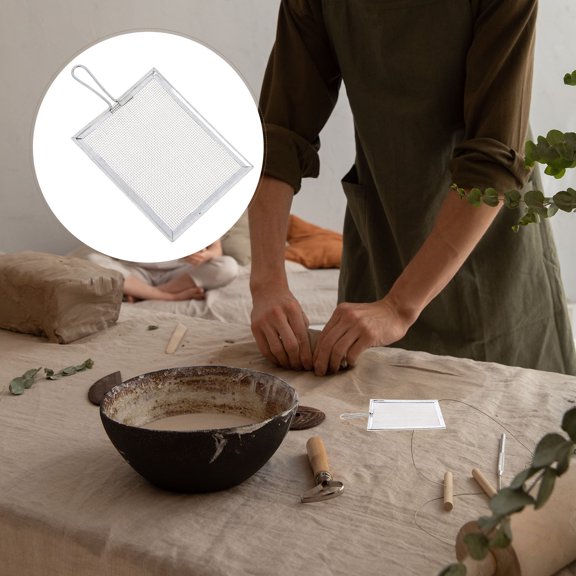Creative Design Stainless Steel Multi-Function Strainer Sieve for Ceramic Studio and Laboratory