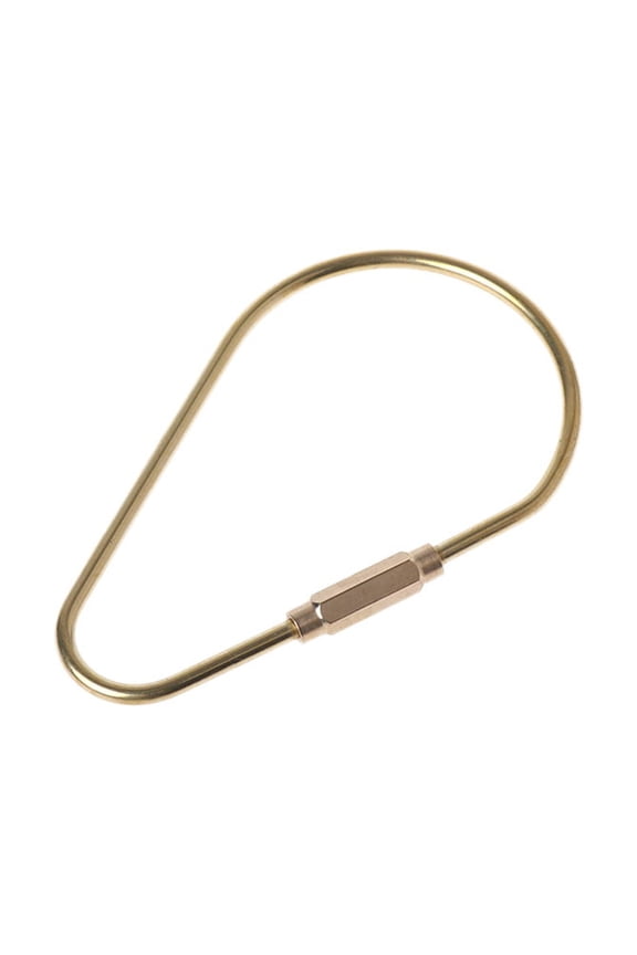 Creative Designs Metal Screw Lock Keychains Keying, Beautiful Simple Belt Keychains Hanging Keying Practical Handicraft