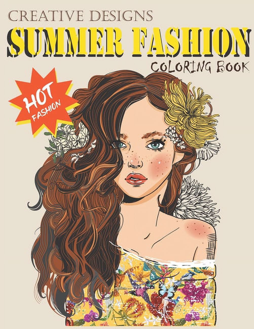 Fashion Coloring Book: An Adult Coloring Book with Fun, Easy and Relaxing  Coloring Pages (Coloring Books for Fashion Lovers) (Paperback)