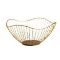 thumbnail image 1 of Creative Desktop Fruit Storage Basket, Decorative Multipurpose Organizer Large Kitchen Fruit Bowl for Living Room Restaurant Snacks Dessert , Gold, 1 of 8