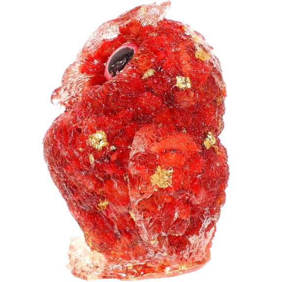 Creative Desktop Ornament Owl Decoration Statue Tabletop Macrame Office