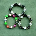 thumbnail image 1 of Creative Dice Colorful Beads Elastic Bracelet, 1 of 2