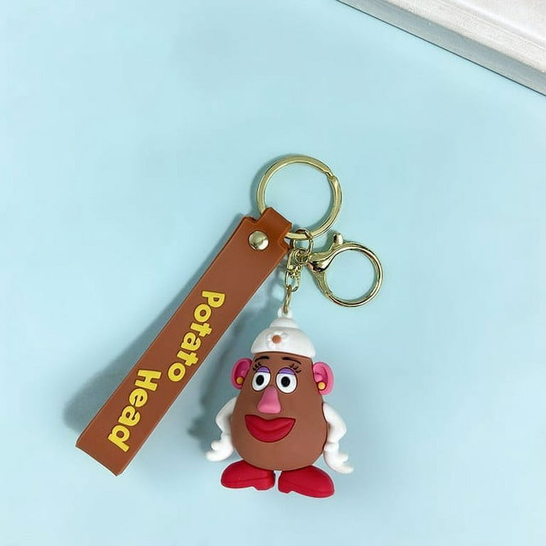 Disney Badge Cartoon Toy Story Keychain Cute Mrs.Potato Head Mr.Potato  Pendant Accessories Bag Decoration Christmas Present Gift - AliExpress