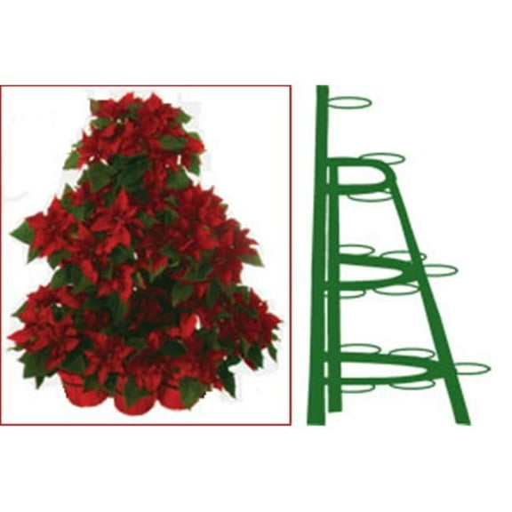 Creative Displays 072W 3.5ft Half Round Tree Rack - Includes 13 6 in. Rings