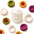 thumbnail image 1 of Creative Double-Ended Pastry Mold, 2-in-1 Double Sided Pastry & Mooncakes Mold, Detachable ABS Moon Cake Mold Press, Easy Cleaning, Household Pastry DIY for Family Baking, 1 Pcs, 1 of 7