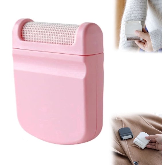 Creative Double-Headed Lint Remover - Mini Manual Pilling Shaver for Coats and Sweaters, Portable and Easy to Use, Pocket-Sized Fabric Care Tool