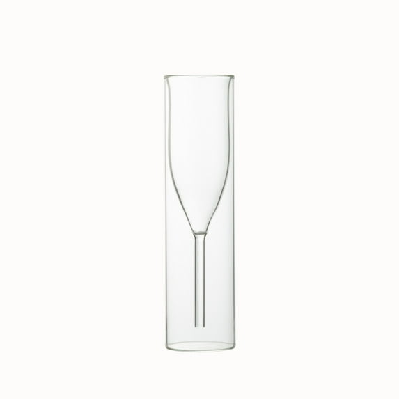 Creative Double Layer Transparent Champagne Glass with Floating Inner Cup Illusion, Elegant Red Wine and Cocktail Goblet for a Unique Visual Experience at Parties and Special Celebrations