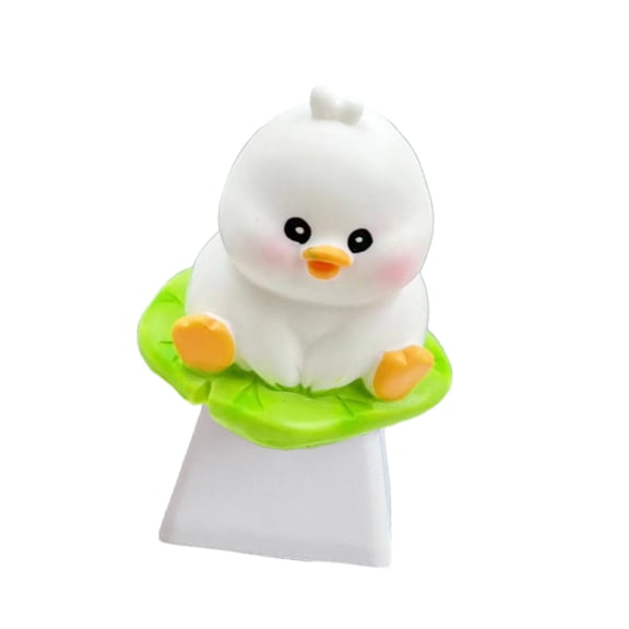 Creative Duck Keycap Lovely For Mechanical Keyboards ABS Cartoon Keycap Replace For Gamers And Typists