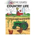 thumbnail image 1 of Pre-Owned Creative Escapes Coloring Book: Country Life Paperback, 1 of 1