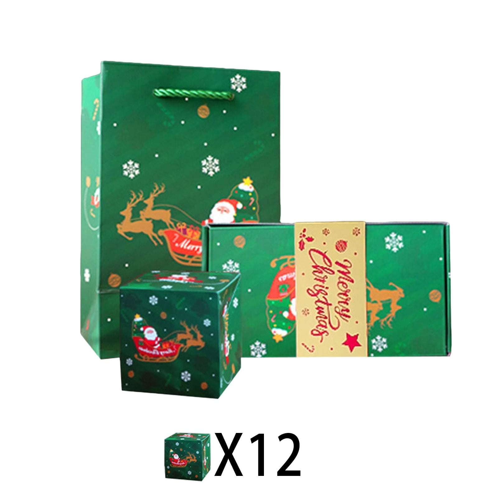 Charming Christmas Gift Box â Explosion Box for Cash, Surprise Holders