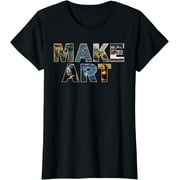 Creative Expression: Funny Artistic Painting T-Shirt for Artsy Artists