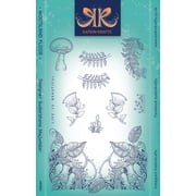 Creative Expressions 6X8 Clear Stamp Set By Katkin Krafts-Woodland Floor