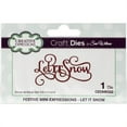 thumbnail image 1 of Creative Expressions CEDME022 Festive Craft Dies By Sue Wilson - Mini Expressions, Let It Snow, 1 of 1
