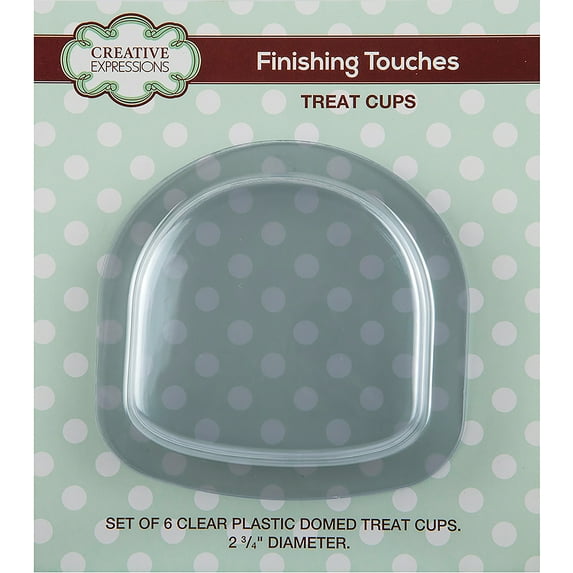 creative expressions treat cups - dome