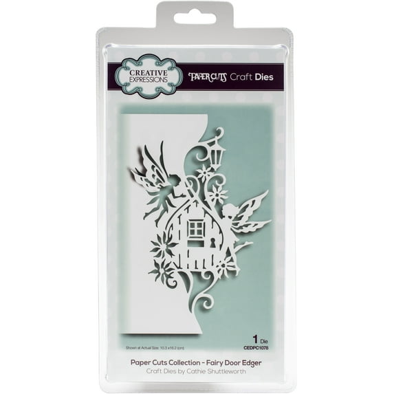 Creative Expressions Paper Cuts Edger Craft Dies-Fairy Door