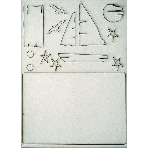 Creative Expressions Pop-ems Scene Sailboat