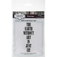 thumbnail image 1 of Creative Expressions Rubber Stamp By Andy Skinner-Earth Without Art, 1 of 1